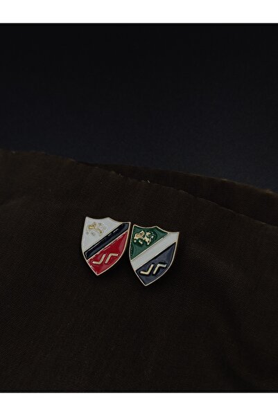 NESGO MODA زر معدني بتصميم خاص 6 قطع مجاني باللون الأصفر