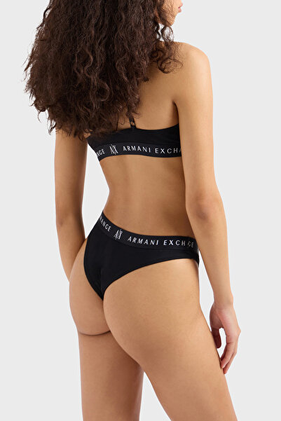Armani Exchange Бюстгальтер-бралет з логотипом і регульованими бретелями БЮСТГАЛЬТЕР 947027 CC502 00020