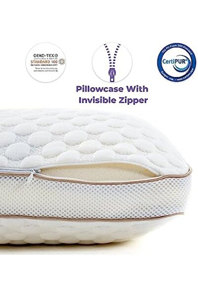 gonyalım Collagen Beauty Fiber Visco Pillow, Neck Pillow, Ergonomic Pillow, Visko Pillow, Pillow, Fall