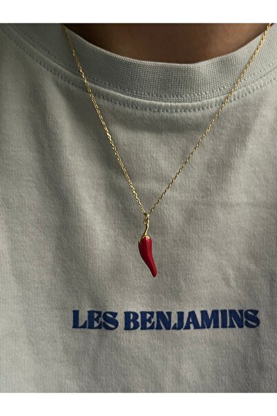 ZWEIG 925 Ayar Gümüş İtalyan Biberi Şans Kolyesi