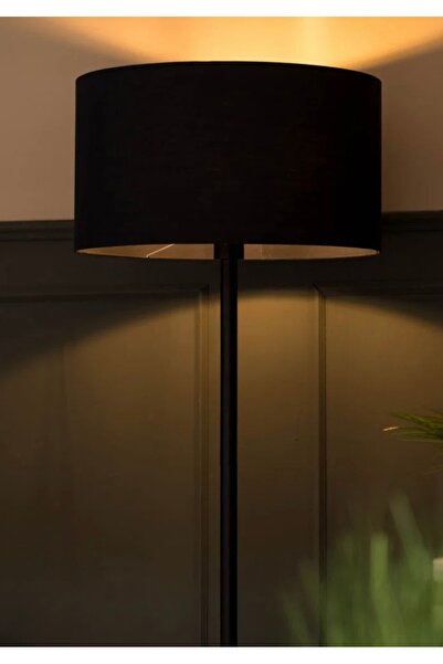 Lamp Han Eba Serisi Modern Abajur Başlıklı Zemin Lambası Lambader