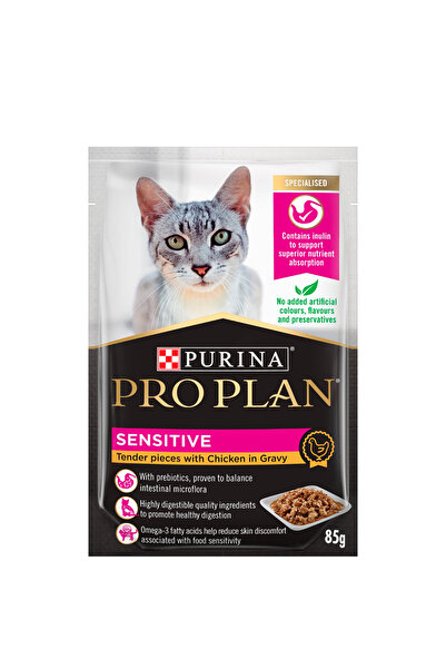 Pro Plan Purina Pro Plan Adult Wet Food with Chicken, Allergy Friendly, 85g Pack