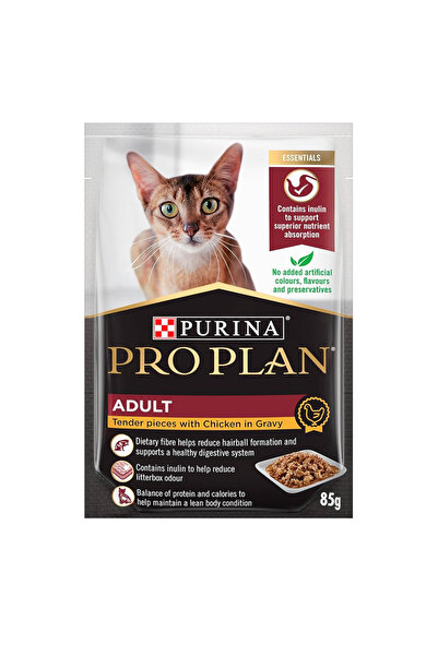 Pro Plan Purina Pro Plan Adult Wet Cat Food with Chicken, 85g