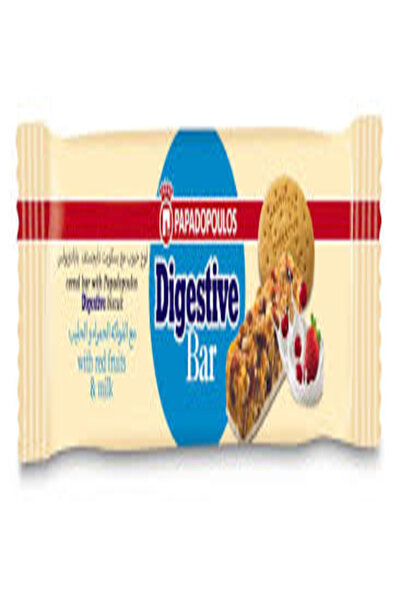Digestive بار بالفواكه والحليب (5 × 28 جرام) × 6 علب