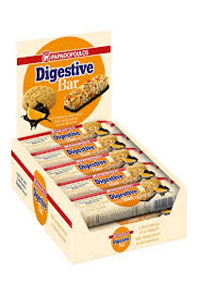 Digestive بار بالبرتقال والشوكولاتة الداكنة (5 × 28 جرام) × 6 علب