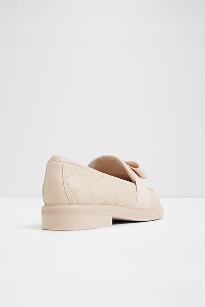 Aldo Bissamo - Women's Ecru Block Heel Slip-On Loafer