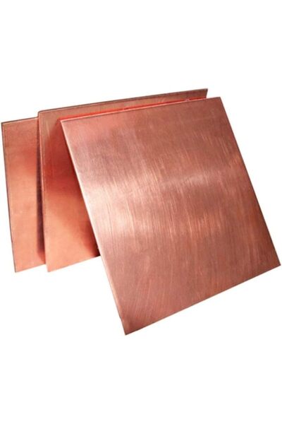 STOREMAX Saf Bakır Levha Plaka 10x10 Cm - 1 Adet 1154547