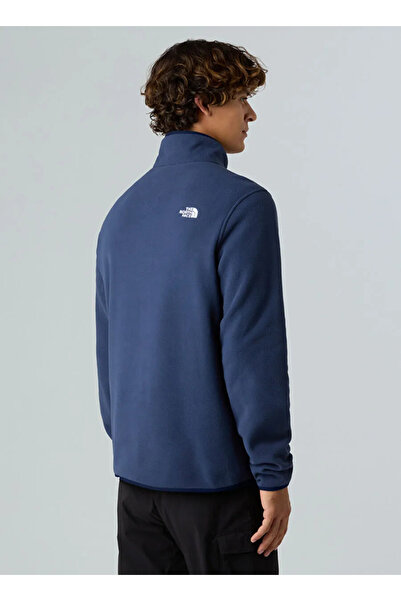 THE NORTH FACE M Glacıer Fleece 1/4 Zip Jacket Men's Navy Blue Fleece Nf0A8D0Q8K21