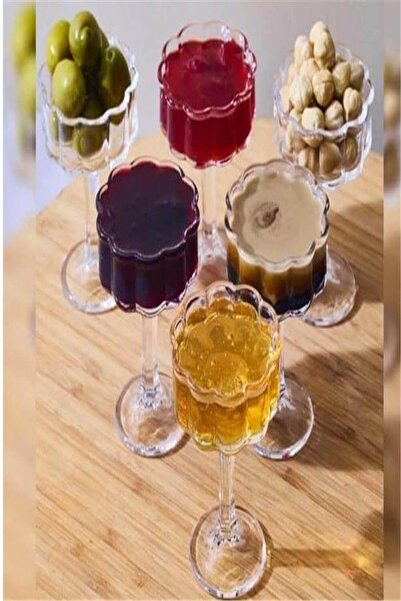 Nextpage طقم أكواب عرض زجاجية من مانولييا مكون من 6 قطع Lvn-41980