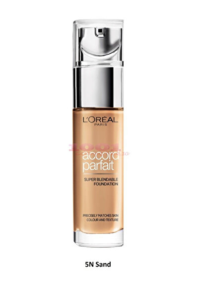 L'oreal True Match Foundation, Paris (Order Options: 5N Sand)