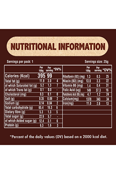 Nestle Chocapic Chocolate Cereal Bar 25 gWholesome Snack with Whole Grain and Cocoa Goodness