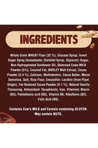 Nestle Chocapic Chocolate Cereal Bar 25 gWholesome Snack with Whole Grain and Cocoa Goodness