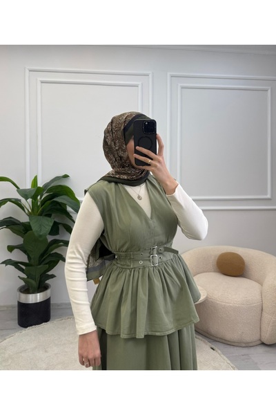 Nuvira Linda Gabardin Etekli Takım