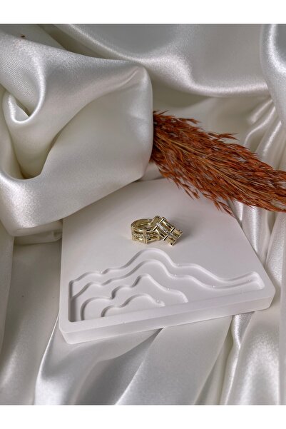 Lumera Jewelry Gold Taş Detay Küpe Kararmaz