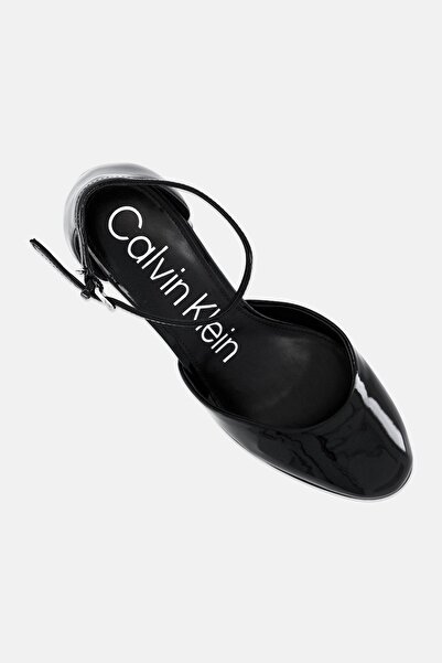 Calvin Klein Women Adjustable Buckle Platform Sandals, Black