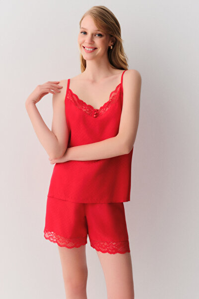 SUWEN Amour Şort Pijama Takımı