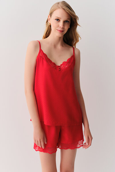 SUWEN Amour Şort Pijama Takımı