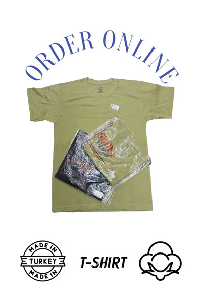 Alemdar 6 pieces of original cotton T-shirts, made in Turkey, high quality, comfortable and elegant.