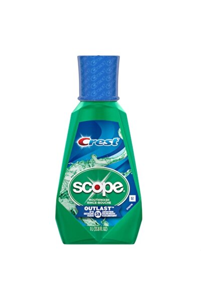 CREST Scope Outlast Mouthwash, 1000ml