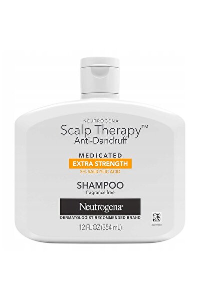 Neutrogena Șampon medicamentos extra puternic cu 3% acid salicilic, fără parfum, 354 ml