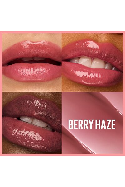 Maybelline New York مرطب الشفاه الملون Lifter Glaze مع زبدة الشيا وحمض الهيالورونيك 07 Berry Haze