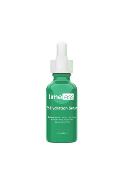 Timeless Ser Ingrijire Fata, Timeless, B5 Hydration, Impotriva Petelor, cu Vitamina B5, fara Parabeni, 30ml