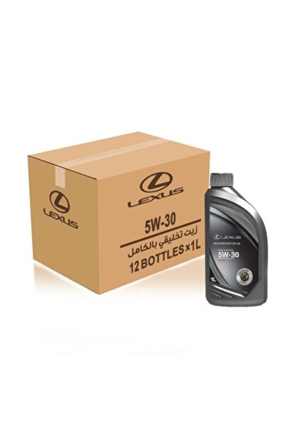 Lexus زيت محرك لكزس 5W30 صناعي بالكامل 12 لترًا