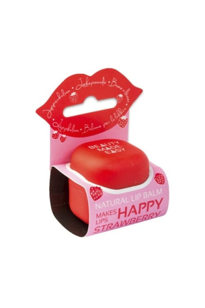 BEAUTY MADE EASY بيوتي ميد ايزي مرطب شفاه ملون 6 جرام بالفراوله