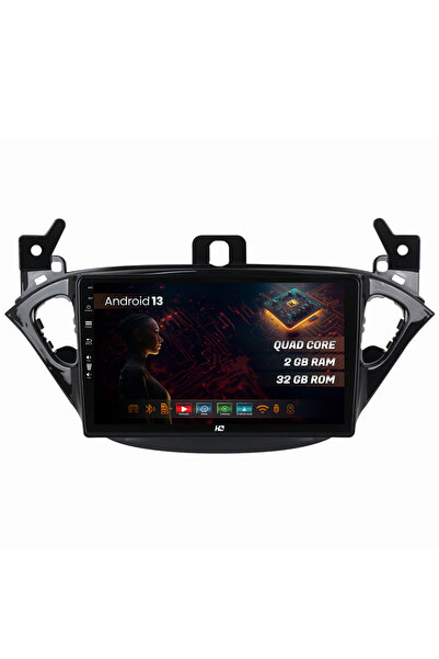 HUB64 Navigatie Opel Corsa E/Adam (2013-2019), 2GB RAM, Android 13, GPS, Wi-F...