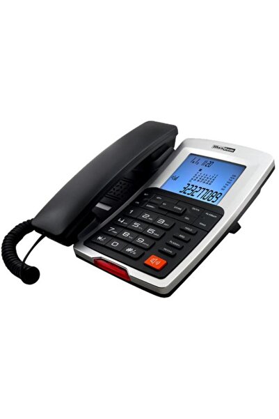 MAXCOM Telefon fix KXT709 (negru/argintiu)