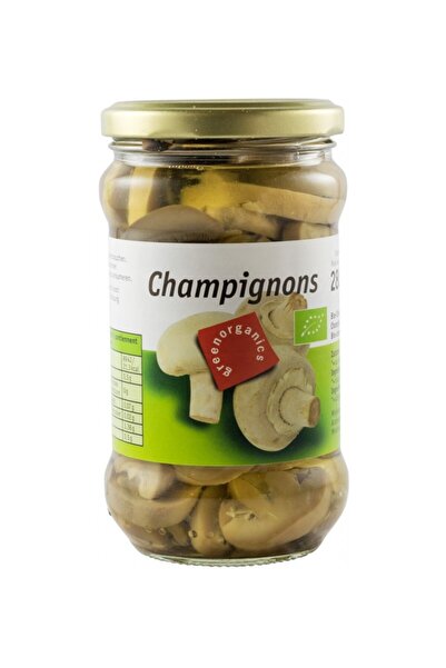 Green Organics Ciuperci Champignon Bio, 280g / 170g