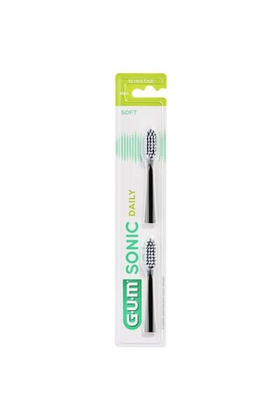 GUM Set 2x Rezerve, Gum, Activital, Sonic Daily, Capete Standard, pentru Peri...