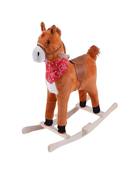 My modern game كرسي هزاز خشبي من تويز شاين بتصميم حصان وحيد القرن