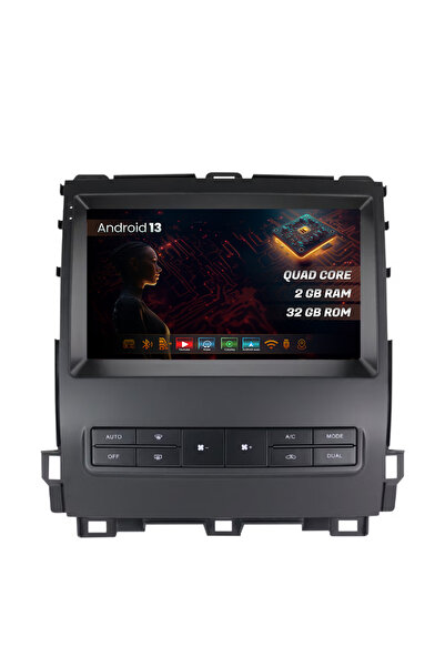 HUB64 Navigatie Toyota Prado J120 (2002 - 2010), 2GB RAM, Android 13, GPS, Wi...