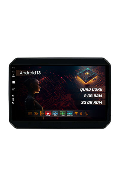 HUB64 Navigatie Suzuki Ignis (2016+), 2GB RAM, Android 13, GPS, Wi-FI, Carpla...