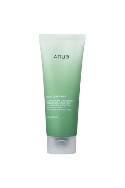 ANUA Spuma de Curatare, Anua, Heartleaf + BHA, Curata Porii in Profunzime, Indeparteaza Excesul de Sebum