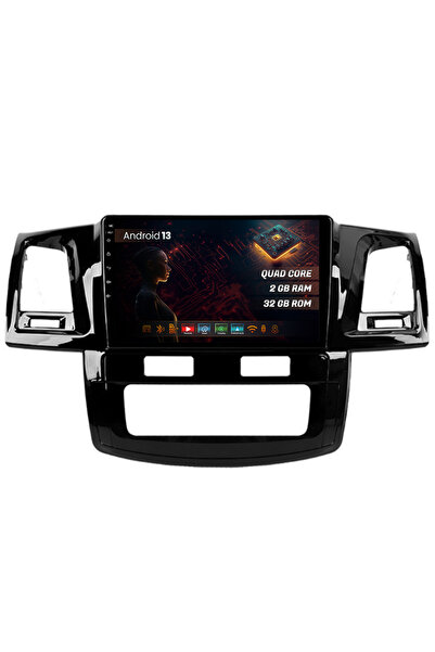 HUB64 Navigatie Toyota Hilux (2008-2014), 2GB RAM, Android 13, GPS, Wi-FI, Ca...