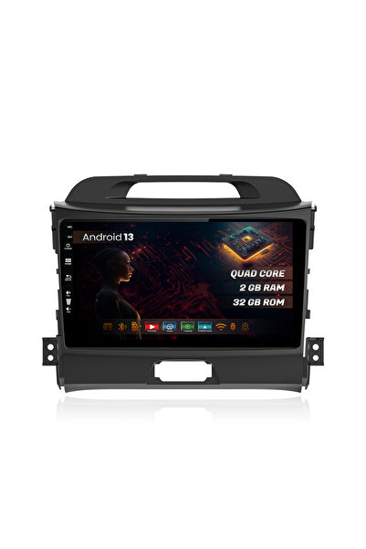 HUB64 Navigatie Kia Sportage (2010-2016), 2GB RAM, Android 13, GPS, Wi-FI, Ca...