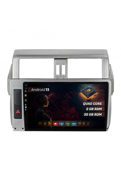 HUB64 Navigatie Toyota Land Cruiser/Prado J150 (2014-2016), 2GB RAM, Android ...
