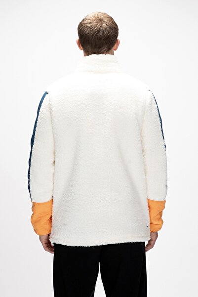 Bad Bear Bomb Marshmallow Half Zipper Men's Fleece