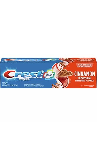 CREST Complete Cinnamon Expressions Toothpaste, Cinnamon Flavor, 153g
