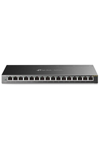 TP-LINK Switch TL-SG116E, Gigabit, 16 Ports (Black)