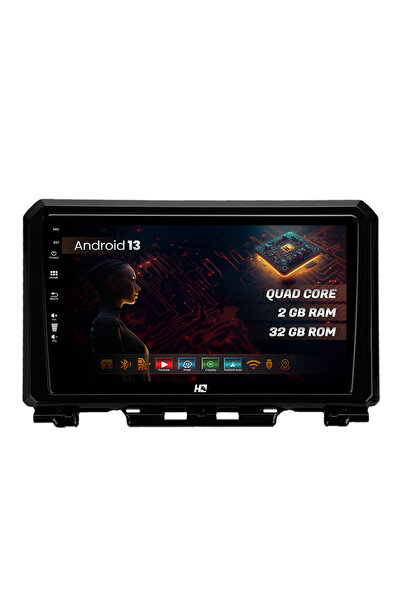 HUB64 Navigatie Suzuki Jimny (2018-2022), 2GB RAM, Android 13, GPS, Wi-FI, Ca...