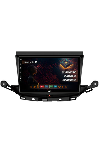 HUB64 Navigatie Opel Astra K, 2GB RAM, Android 13, GPS, Wi-FI, Carplay, Andro...