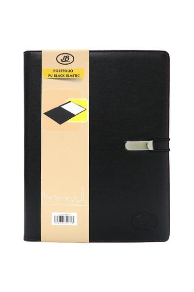 JB Portfolio 3 Pockets A4 Black