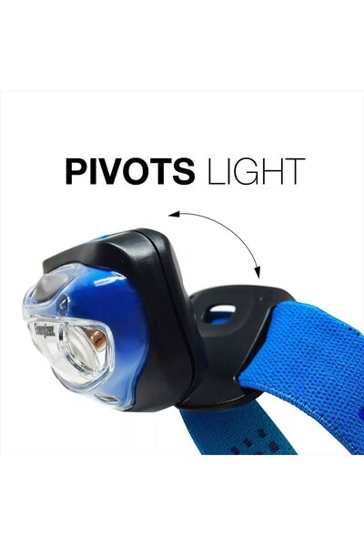 Energizer Lanterna LED frontala, Energizer, 200 lm,IPX4, 50m x 3 AAA incluse