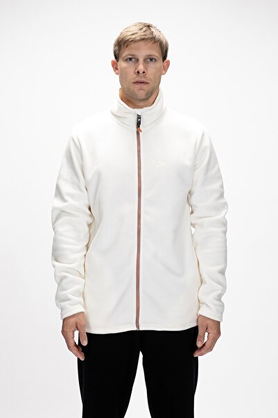 Bad Bear Sky Marshmallow Zippered Men's Fleece