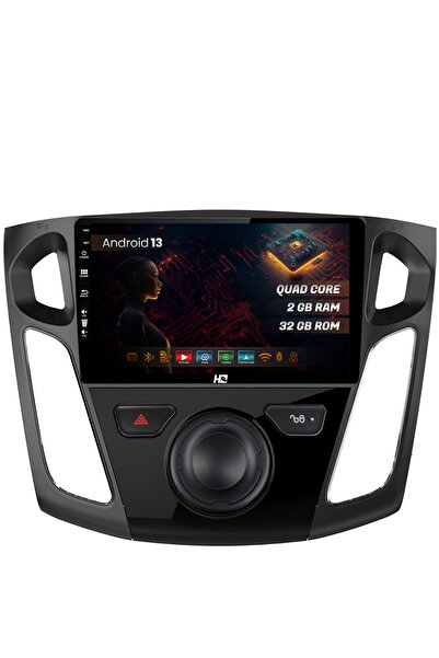 HUB64 Navigatie Ford Focus 3 (2011-2019), 2GB RAM, Android 13, GPS, Wi-FI, Ca...