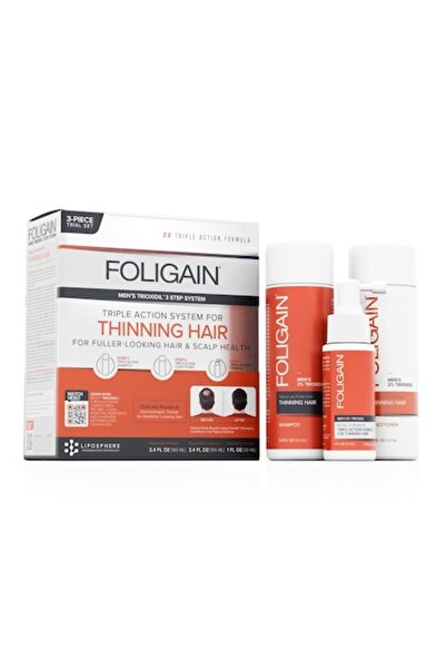 FOLIGAIN Set Tratament pentru Par, Foligain, Thinning Hair, impotriva Caderii...