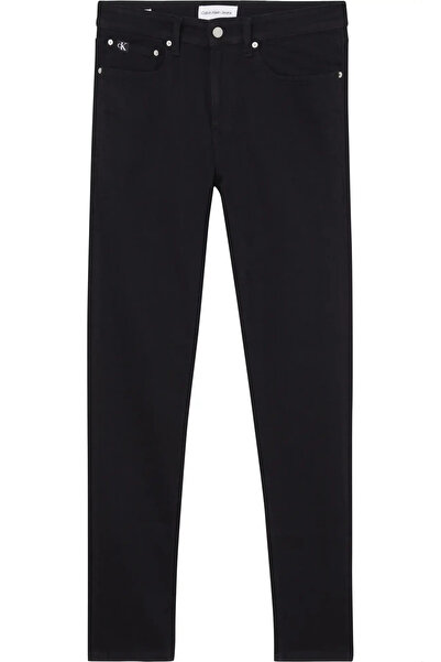 Calvin Klein SKINNY Erkek Siyah Kot Pantolon
